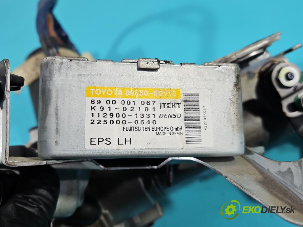 Toyota Yaris II 2005-2011 1.0 vvti 69KM manual 51 kW 998 cm3 5- čerpadlo posilovač 45200-0D090 (Servočerpadlo, pumpa riadenia)