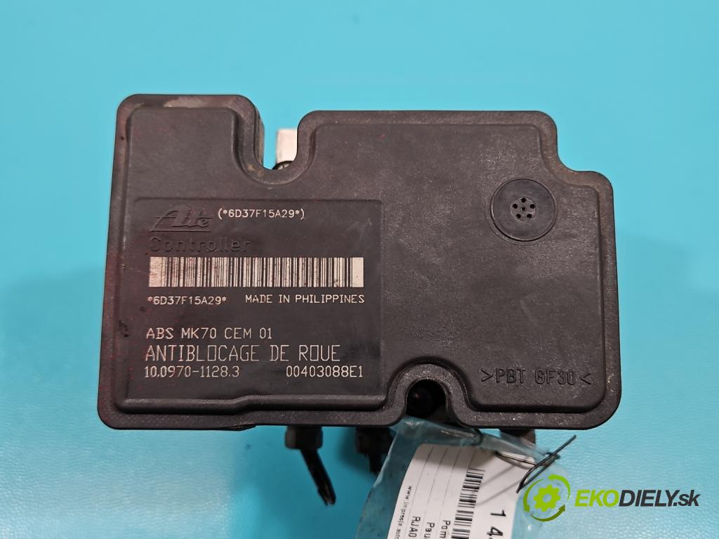 Peugeot 206 1.4 8V 75 HP manual 55 kW 1360 cm3 3- čerpadlo abs 9659136980 (Pumpa ABS)