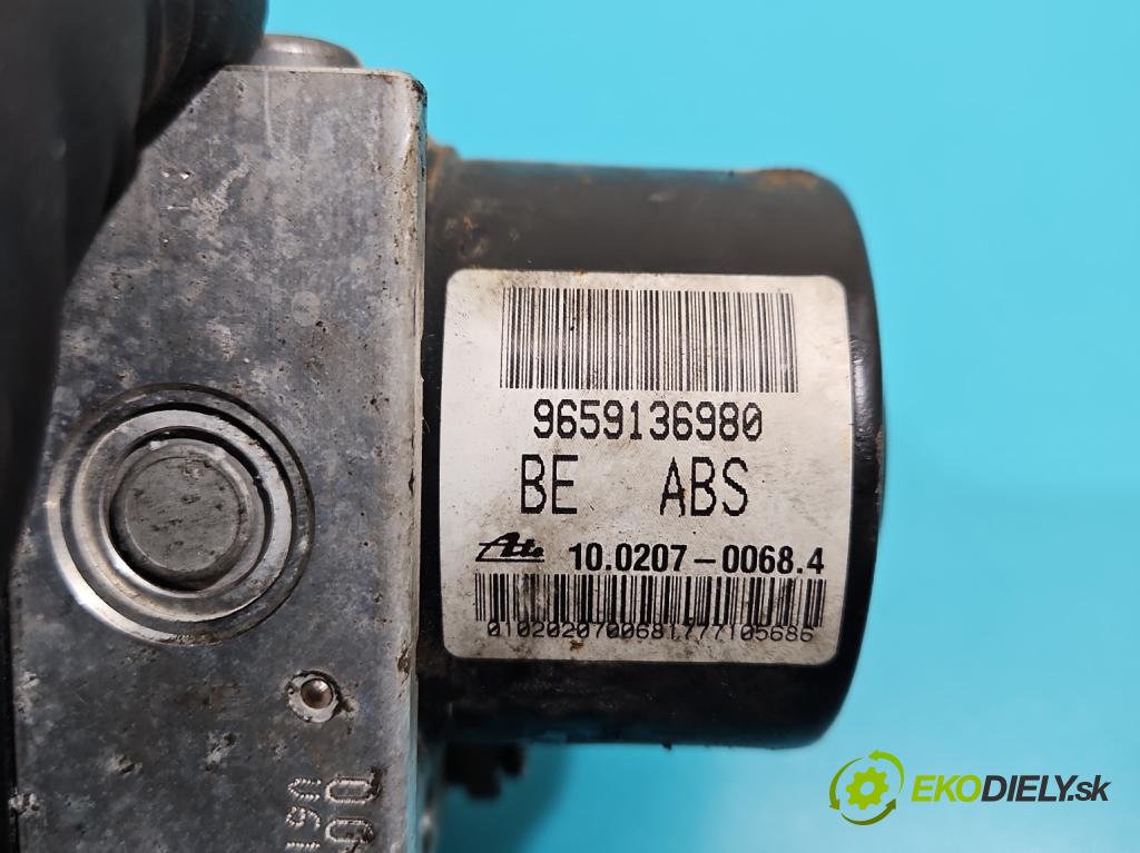Peugeot 206 1.4 8V 75 HP manual 55 kW 1360 cm3 3- čerpadlo abs 9659136980 (Pumpa ABS)