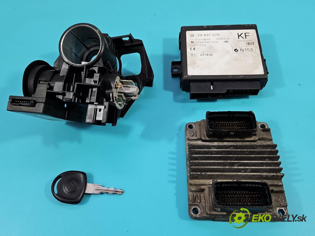 Opel Astra II 1998-2009 1.7 dti 75 HP manual 55 kW 1686 cm3 5- riadiaca jednotka motora 8973065751