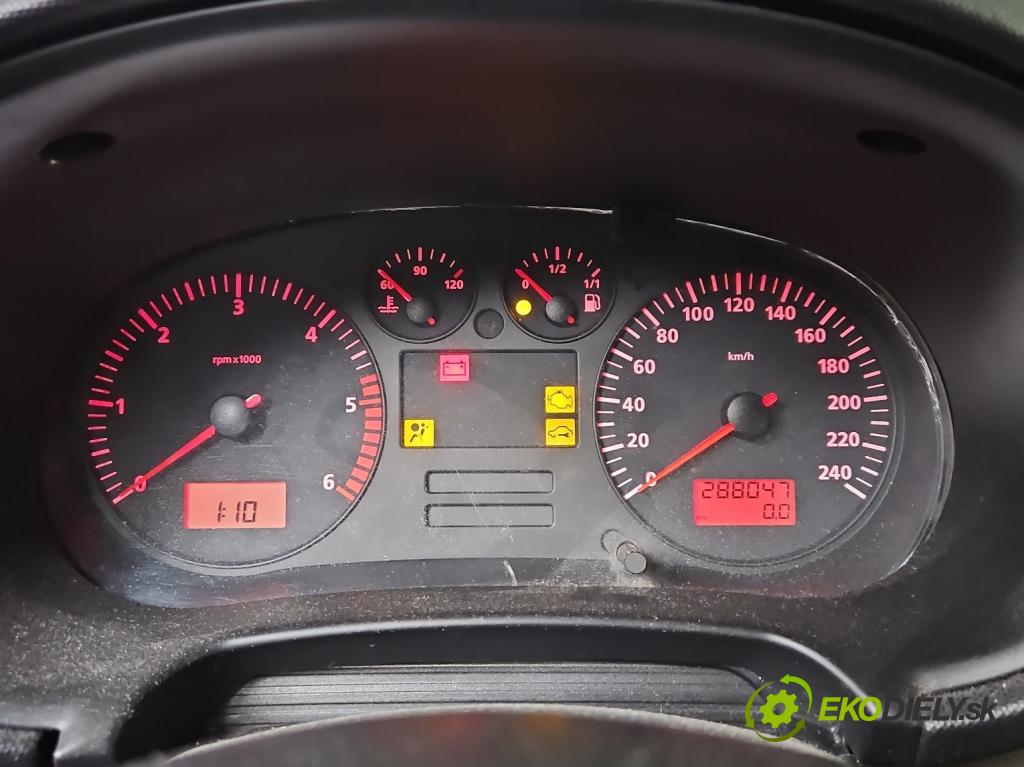 Seat Toledo II 1998-2004 1.9 tdi 150 HP manual 110 kW 1896 cm3 4- prístrojovka/ budíky 110080/153/005 (Prístrojová doska, displej)