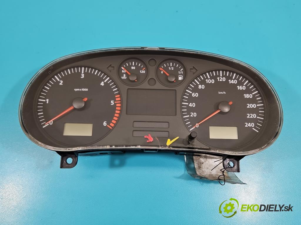 Seat Toledo II 1998-2004 1.9 tdi 150 HP manual 110 kW 1896 cm3 4- prístrojovka/ budíky 110080/153/005 (Prístrojová doska, displej)