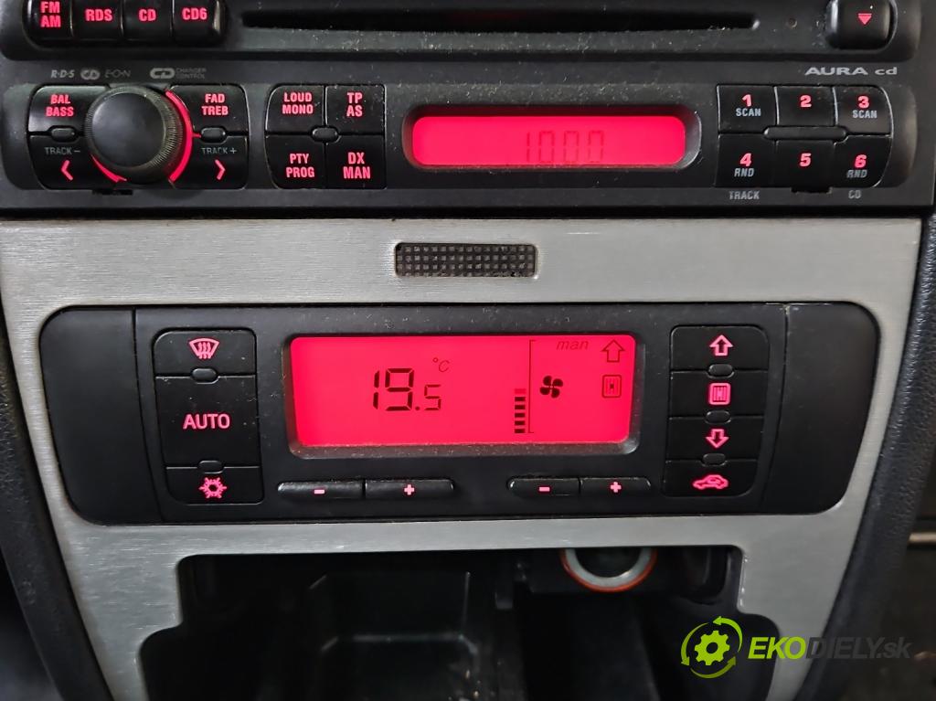Seat Toledo II 1998-2004 1.9 tdi 150 HP manual 110 kW 1896 cm3 4- panel kúrenia 1M0820043D