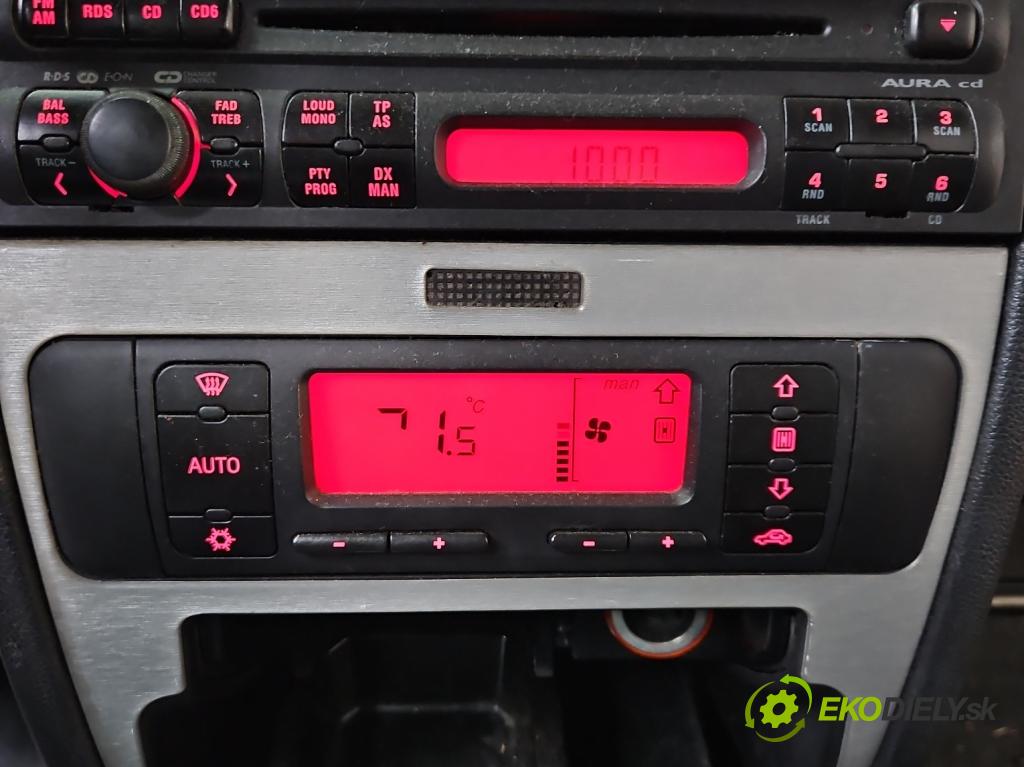 Seat Toledo II 1998-2004 1.9 tdi 150 HP manual 110 kW 1896 cm3 4- panel kúrenia 1M0820043D