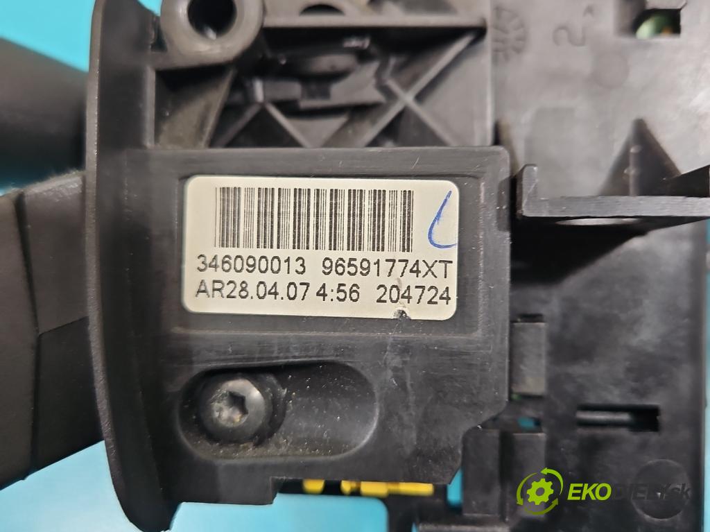 Citroen C4 Picasso I 2006-2013 1.6 hdi 109 HP automatic 80 kW 1560 cm3 5- prepínač komplex: 96591774XT (Prepínacie páčky pod volantom)