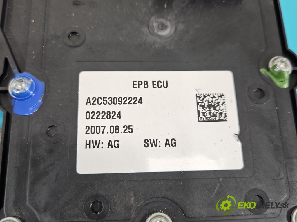 Citroen C4 Picasso I 2006-2013 1.6 hdi 109 hp automatic 80 kW 1560 cm3 5- brzda manuál: elektrický: 9683024880 (Ruční brzdy)