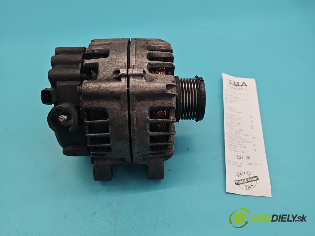 Citroen C4 Picasso I 2006-2013 1.6 hdi 109 HP automatic 80 kW 1560 cm3 5- Alternator 9661544880 (Alternátor)