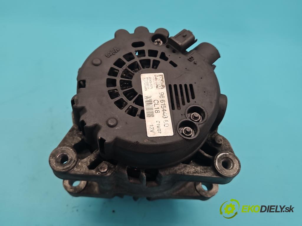 Citroen C4 Picasso I 2006-2013 1.6 hdi 109 HP automatic 80 kW 1560 cm3 5- Alternator 9661544880 (Alternátor)