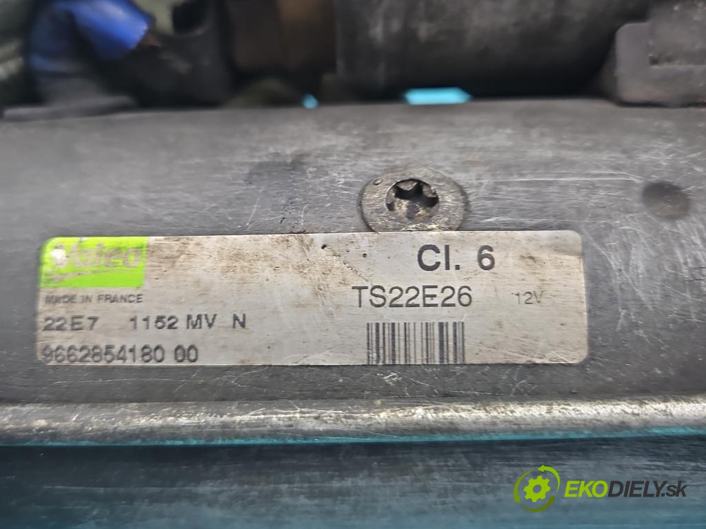 Citroen C4 Picasso I 2006-2013 1.6 hdi 109 HP automatic 80 kW 1560 cm3 5- štartér 9662854180 (Štartér)