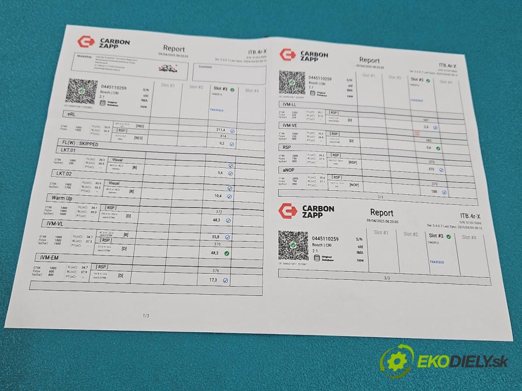 Citroen C4 Picasso I 2006-2013 1.6 hdi 109 HP automatic 80 kW 1560 cm3 5- vstrek 0445110259 (Vstrekovač paliva)