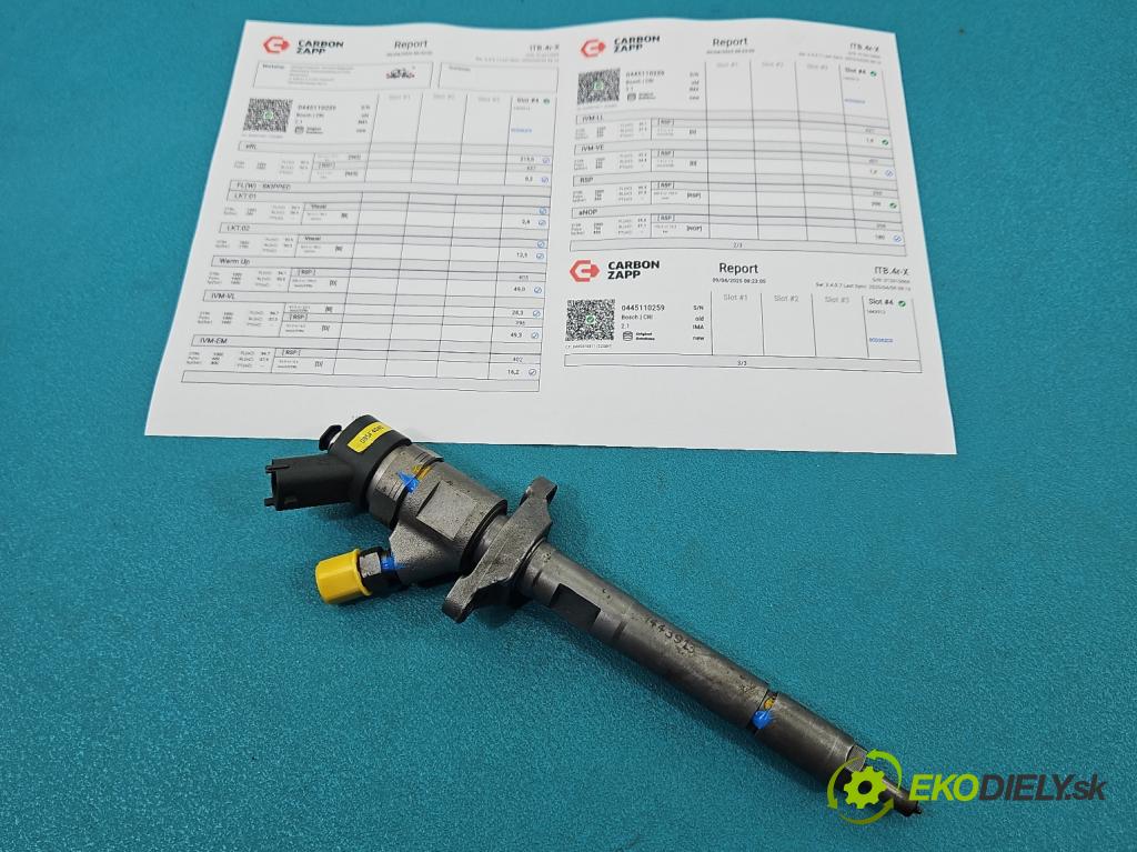 Citroen C4 Picasso I 2006-2013 1.6 hdi 109 HP automatic 80 kW 1560 cm3 5- vstrek 0445110259 (Vstrekovač paliva)