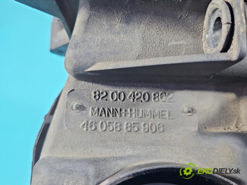 Dacia Duster I 2010-2018 1.6 16V 105 HP manual 77 kW 1598 cm3 5- obal filtra vzduchu 8200420862 (Obal filtra vzduchu)