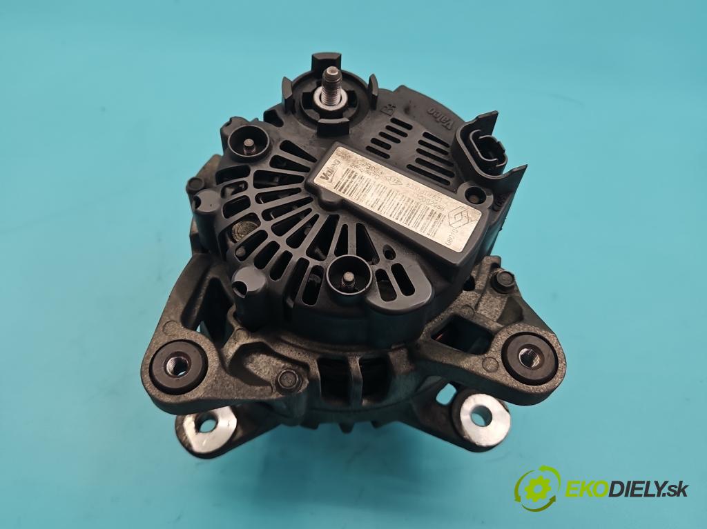 Dacia Duster I 2010-2018 1.6 16V 105 HP manual 77 kW 1598 cm3 5- Alternator 8200810621C (Alternátor)