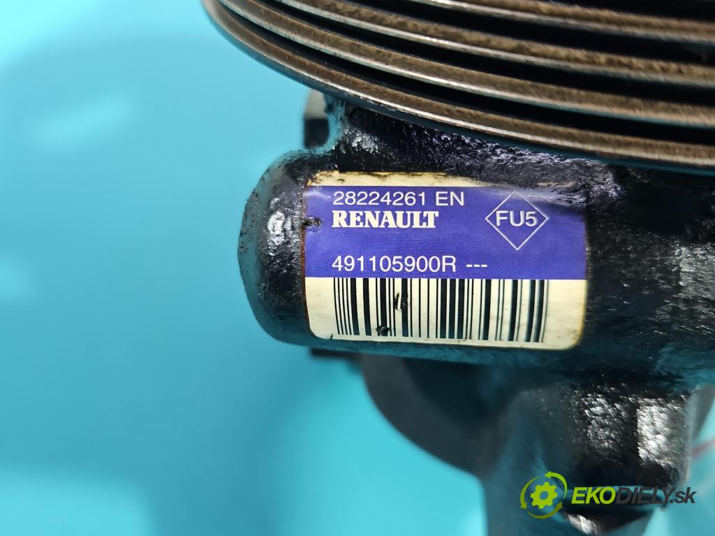 Dacia Duster I 2010-2018 1.6 16V 105 HP manual 77 kW 1598 cm3 5- čerpadlo posilovač 491105900R (Servočerpadlo, pumpa riadenia)