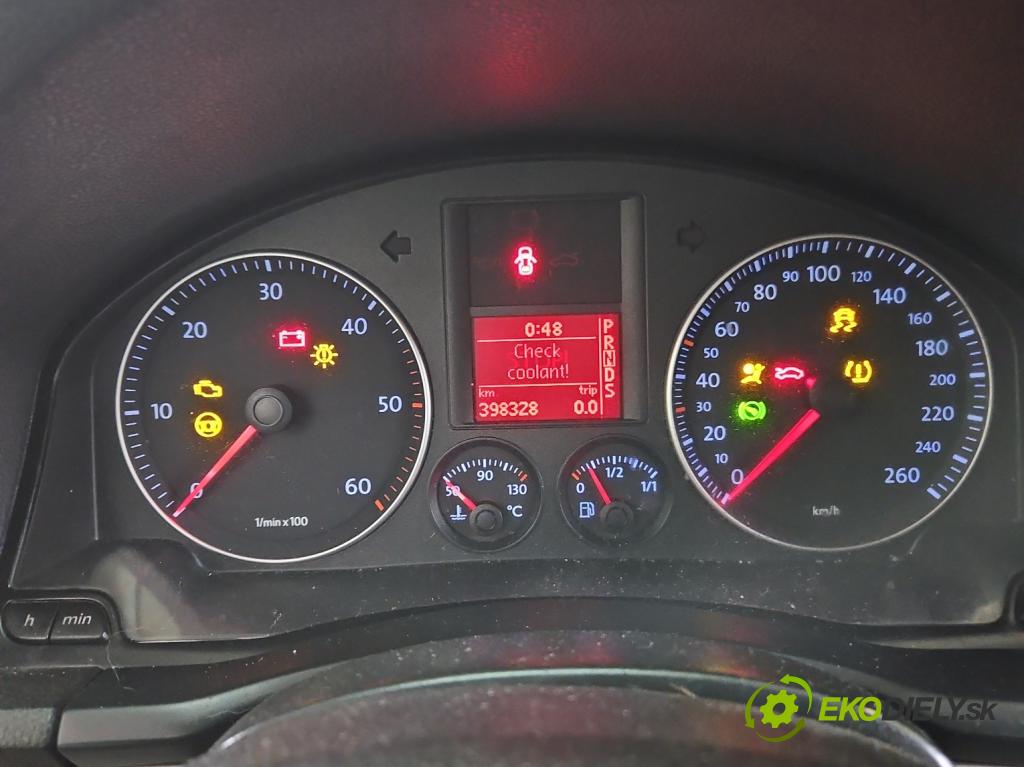 Vw Golf V 2003-2009 2.0 tdi 140 HP automatic 103 kW 1968 cm3 3- prístrojovka/ budíky 1K0920863B (Prístrojová doska, displej)