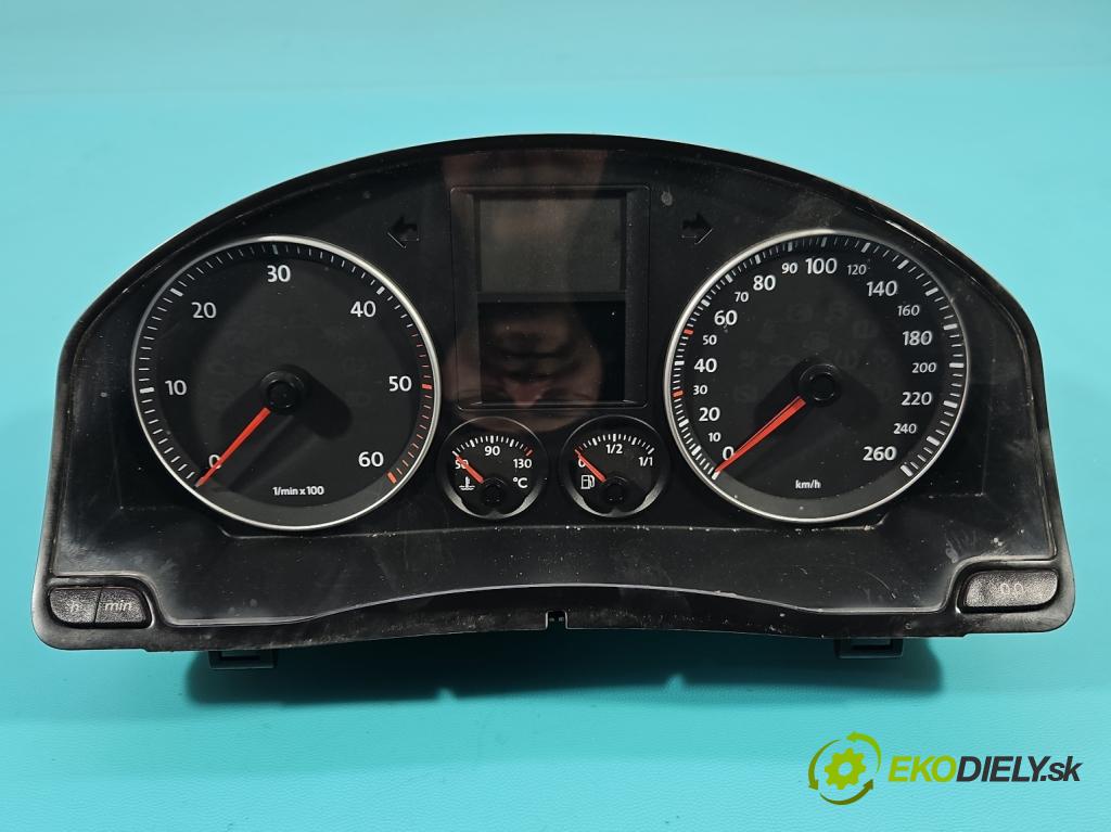Vw Golf V 2003-2009 2.0 tdi 140 HP automatic 103 kW 1968 cm3 3- prístrojovka/ budíky 1K0920863B (Prístrojová doska, displej)
