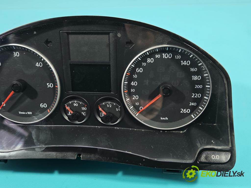Vw Golf V 2003-2009 2.0 tdi 140 HP automatic 103 kW 1968 cm3 3- prístrojovka/ budíky 1K0920863B (Prístrojová doska, displej)
