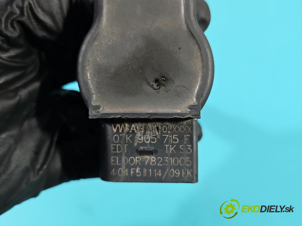 Audi A5 8T 2007-2016 2.0 TFSI 211KM automatic 155 kW 1984 cm3 2- cievka zapaľovacia 07K905715F (Zapaľovacia cievka)