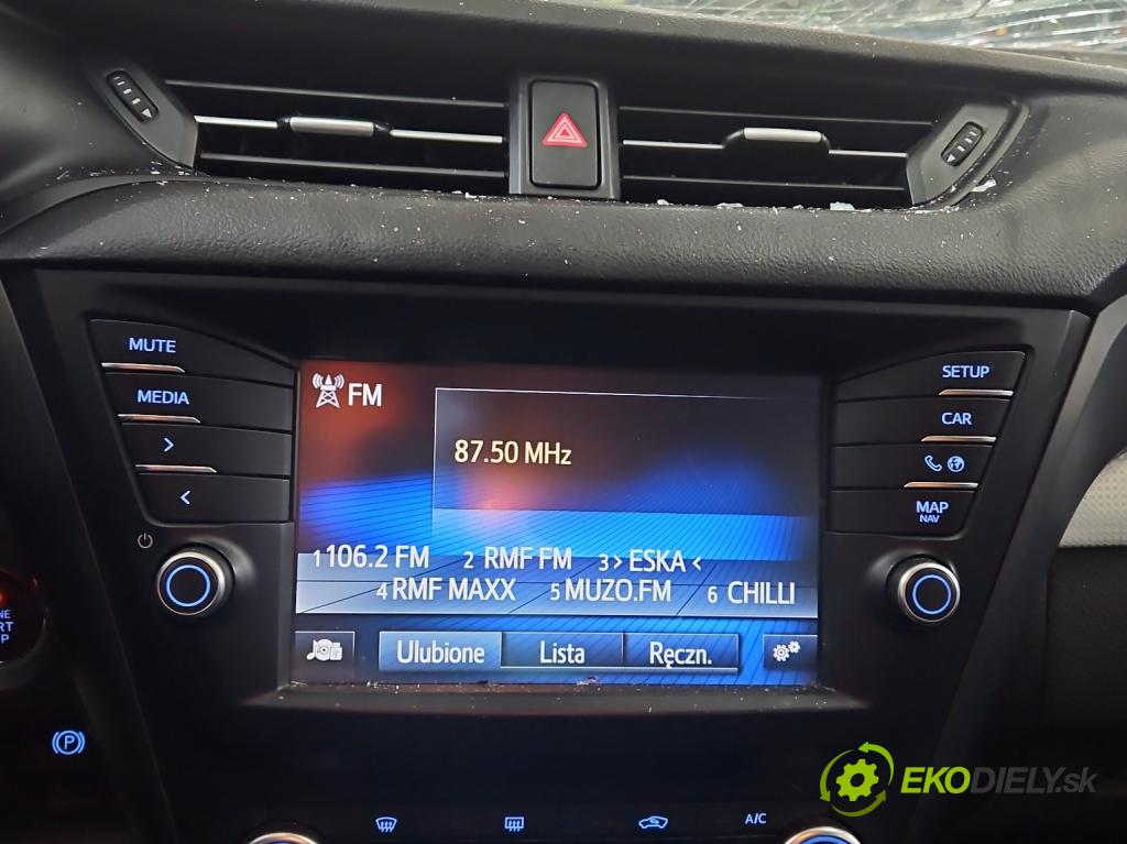 Toyota Avensis III T27 2009-2018 2.0 D4D 143 HP manual 105 kW 1995 cm3 5- Radio originál 86140-05240