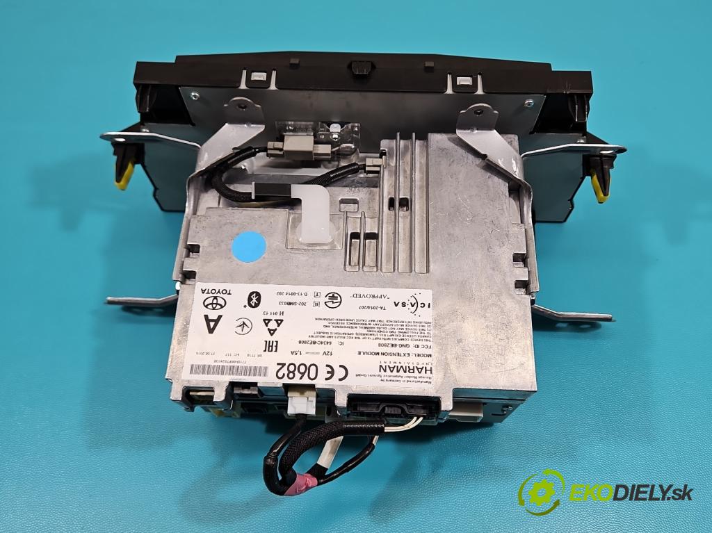 Toyota Avensis III T27 2009-2018 2.0 D4D 143 HP manual 105 kW 1995 cm3 5- Radio originál 86140-05240