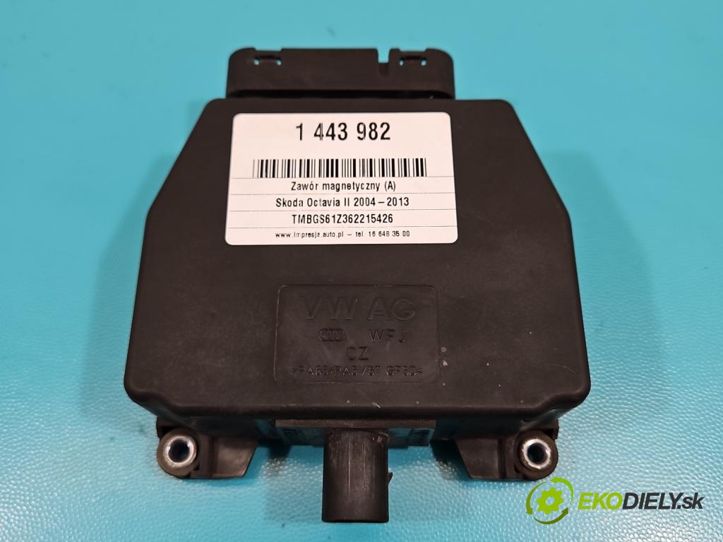 Skoda Octavia II 2004-2013 1.9 tdi (BKC) 105 HP manual 77 kW 1896 cm3 5- ventil magnetické: 6Q0906625 (Ventil ostatné)