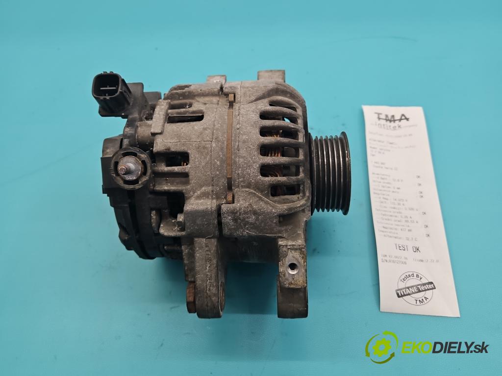 Toyota Yaris II 2005-2011 1.0 vvti 69KM manual 51 kW 998 cm3 5- Alternator  (Alternátor)