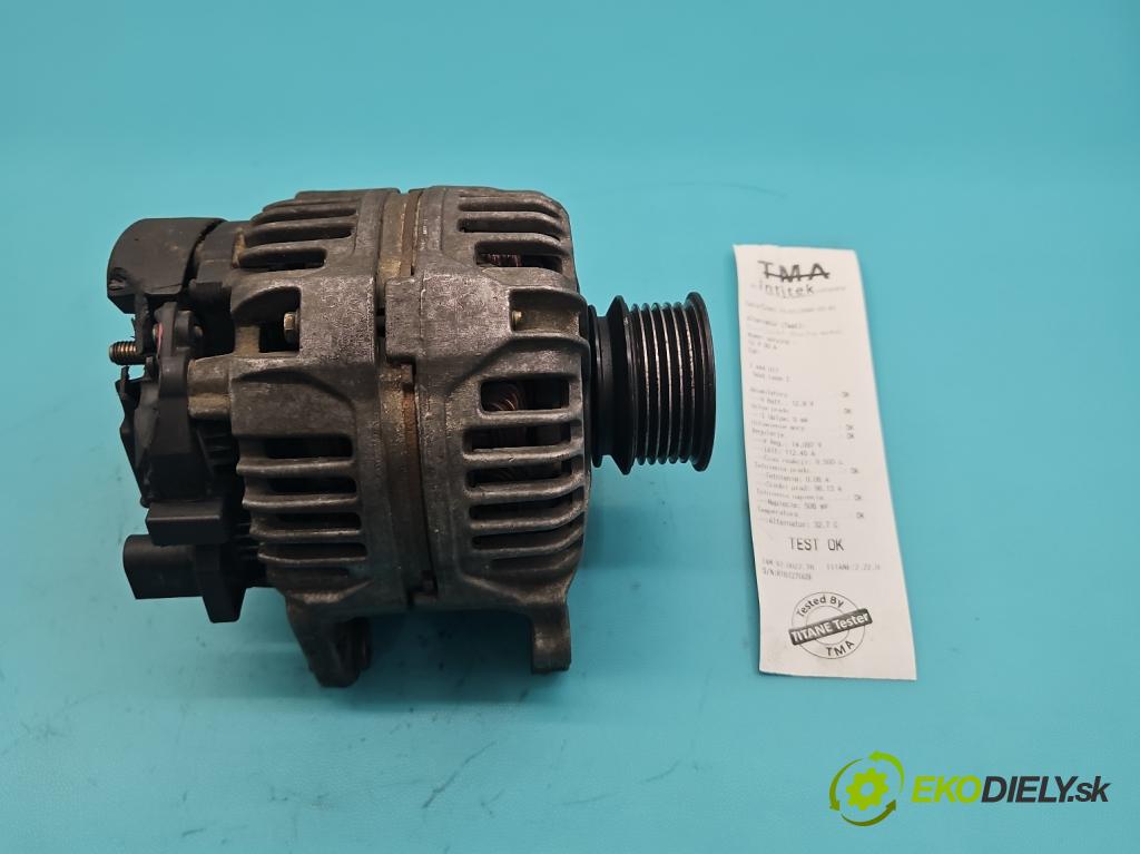 Seat Leon I 1999-2005 1.6 16V 105 HP manual 77 kW 1598 cm3 5- Alternator  (Alternátor)