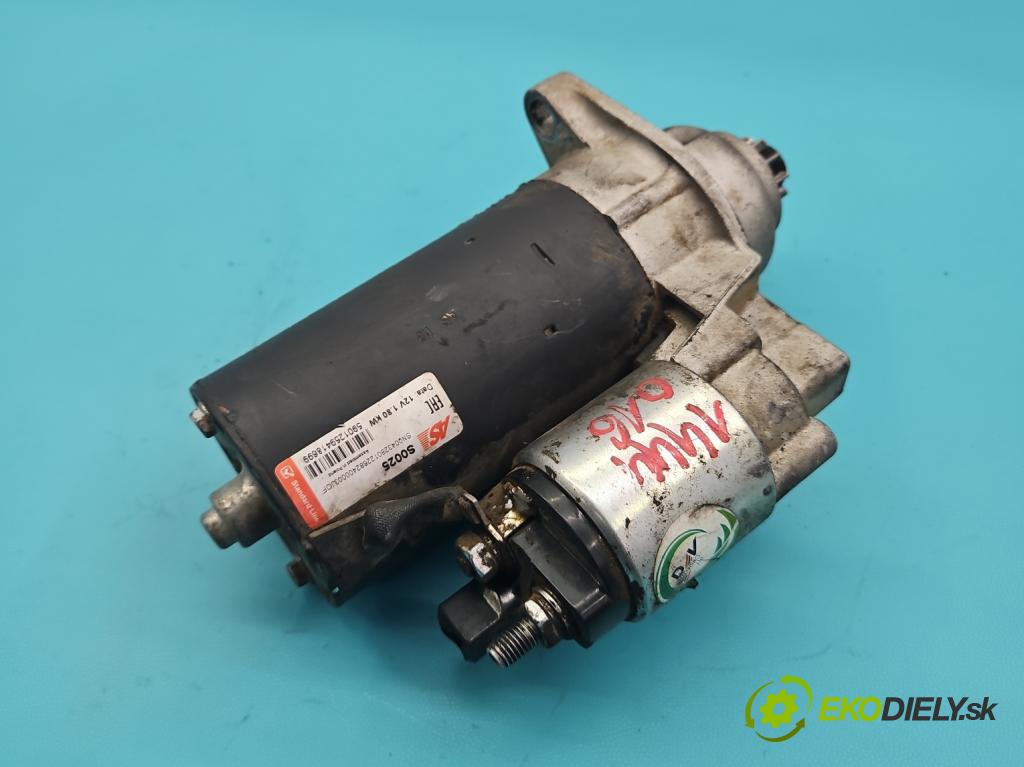 Vw Sharan I 1995-2010 1.9 tdi 90 HP manual 66 kW 1896 cm3 5- štartér  (Štartér)