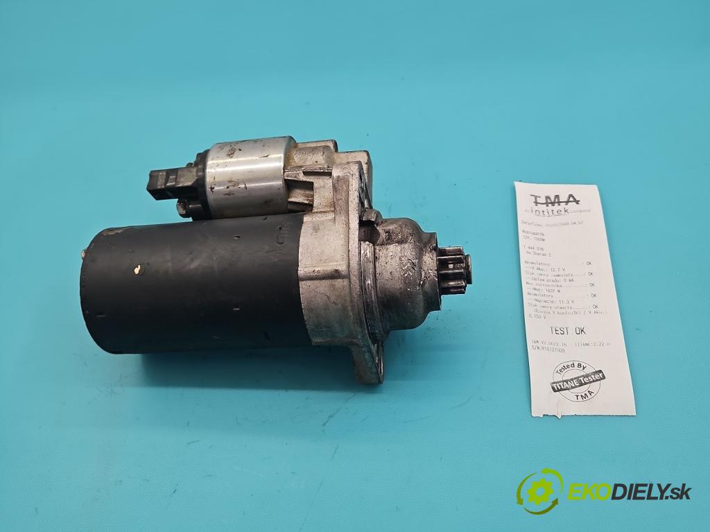 Vw Sharan I 1995-2010 1.9 tdi 90 HP manual 66 kW 1896 cm3 5- štartér  (Štartér)