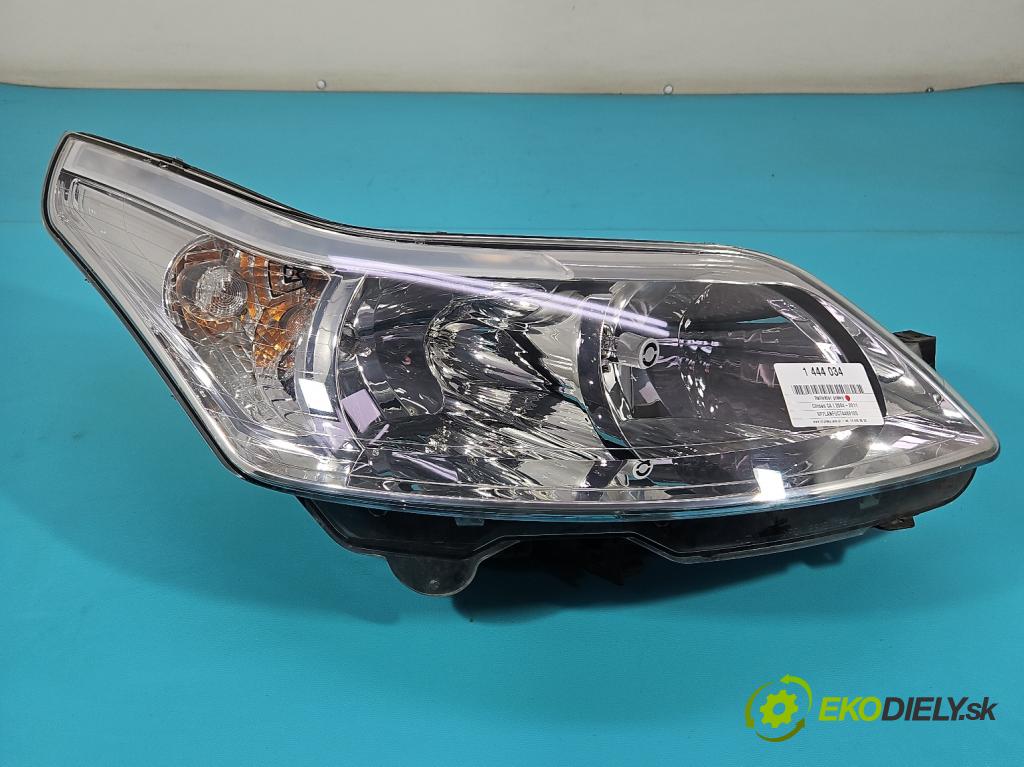 Citroen C4 I 2004-2011 1.6 16V 109 HP manual 80 kW 1587 cm3 3- Reflektor: pravý  (Svetlo predné pravé)