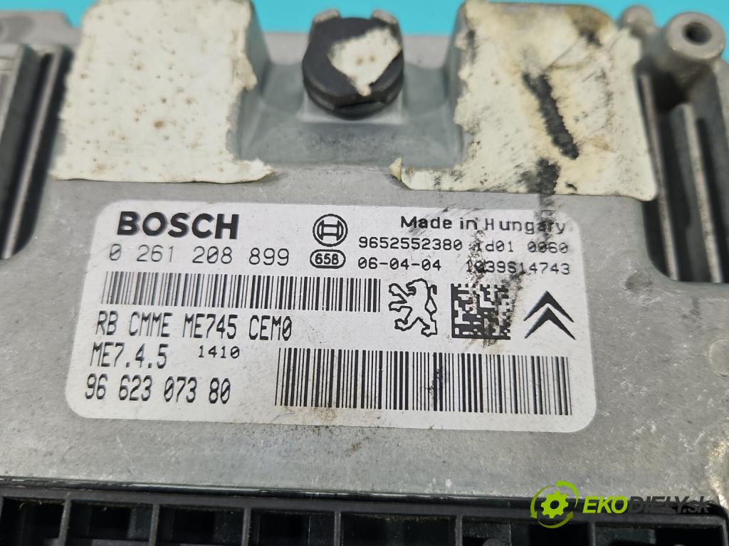 Citroen C4 I 2004-2011 1.6 16V 109 HP manual 80 kW 1587 cm3 3- riadiaca jednotka motora 9662307380