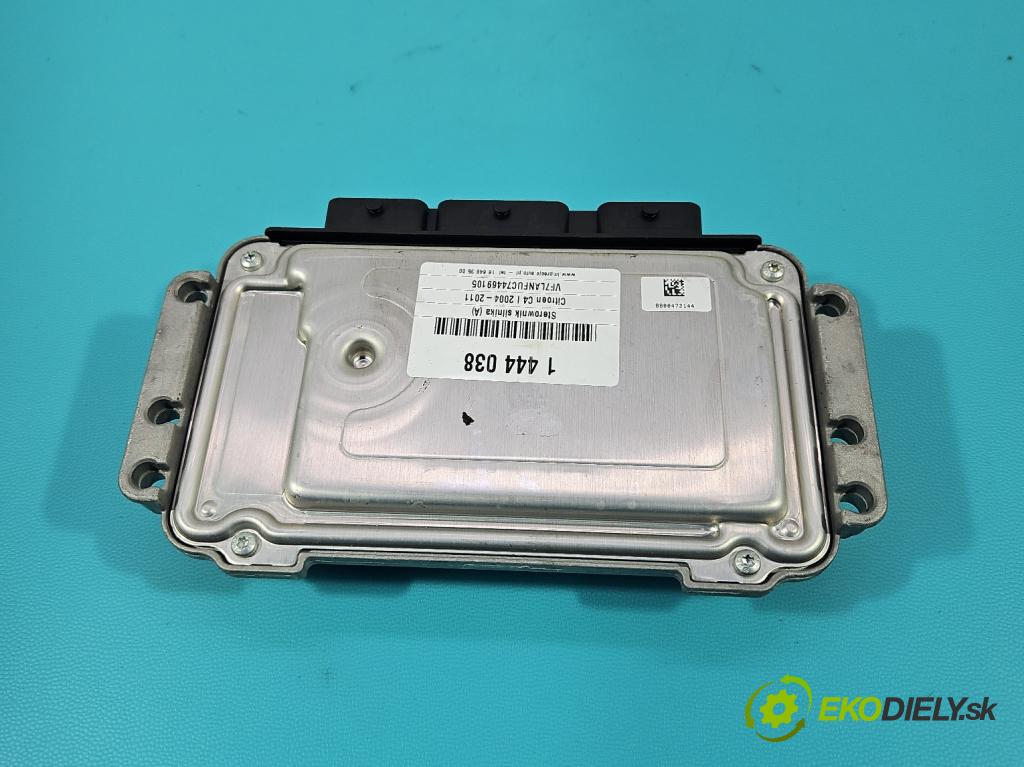 Citroen C4 I 2004-2011 1.6 16V 109 HP manual 80 kW 1587 cm3 3- riadiaca jednotka motora 9662307380