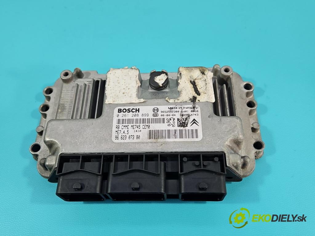 Citroen C4 I 2004-2011 1.6 16V 109 HP manual 80 kW 1587 cm3 3- riadiaca jednotka motora 9662307380