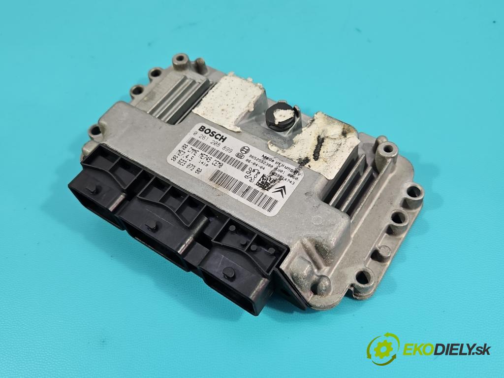 Citroen C4 I 2004-2011 1.6 16V 109 HP manual 80 kW 1587 cm3 3- riadiaca jednotka motora 9662307380