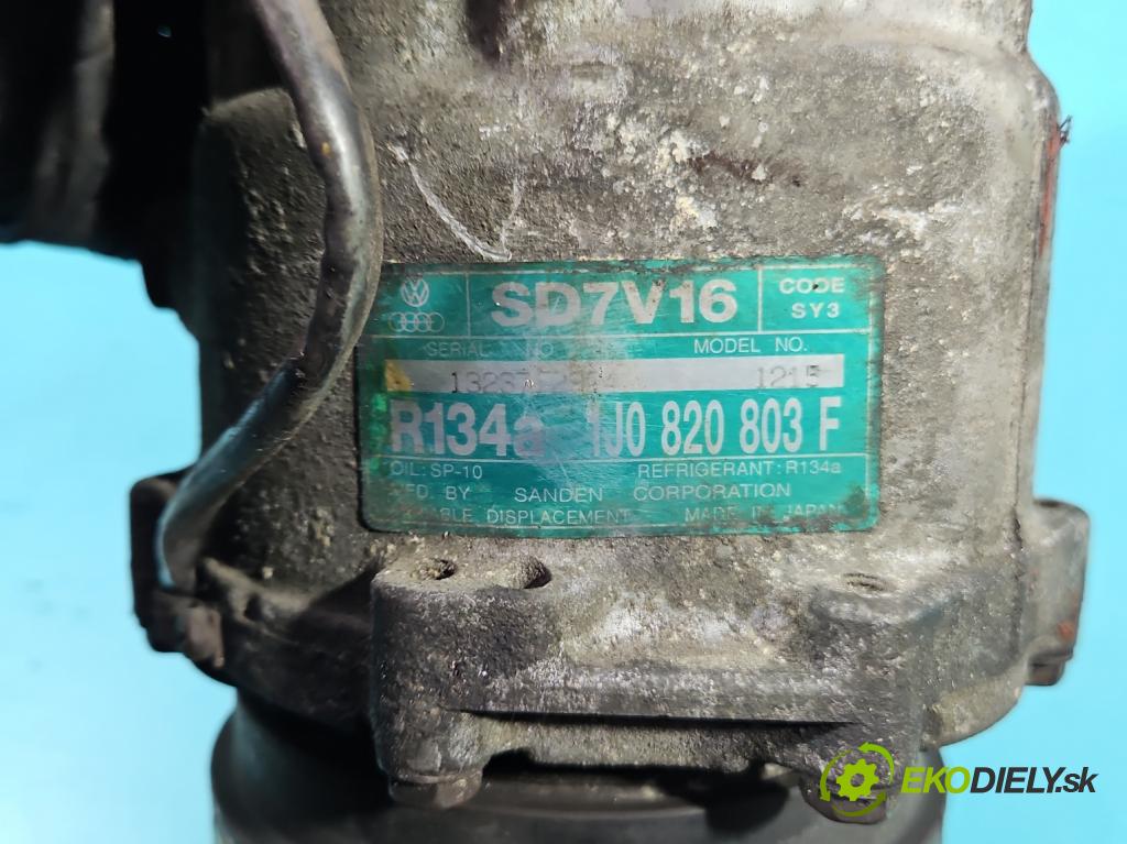 Audi A3 8L 1996-2003 1.9 tdi 110 HP manual 81 kW 1896 cm3 5- Kompresor: klimatizácie 1J0820803F (Kompresor klimatizácie)