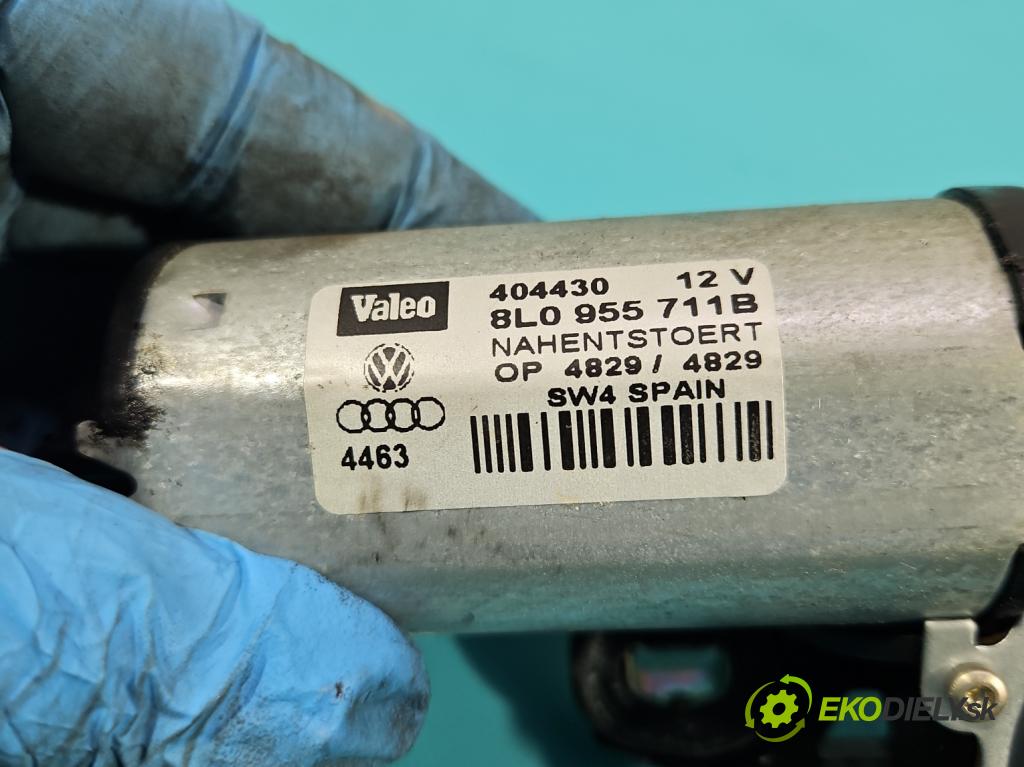 Audi A3 8L 1996-2003 1.9 tdi 110 hp manual 81 kW 1896 cm3 5- motor stěrače zadní 8L0955711B