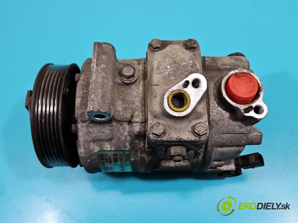 Skoda Octavia II 2004-2013 1.9 tdi (BKC) 105 HP manual 77 kW 1896 cm3 5- Kompresor: klimatizácie 1K0820803S (Kompresor klimatizácie)