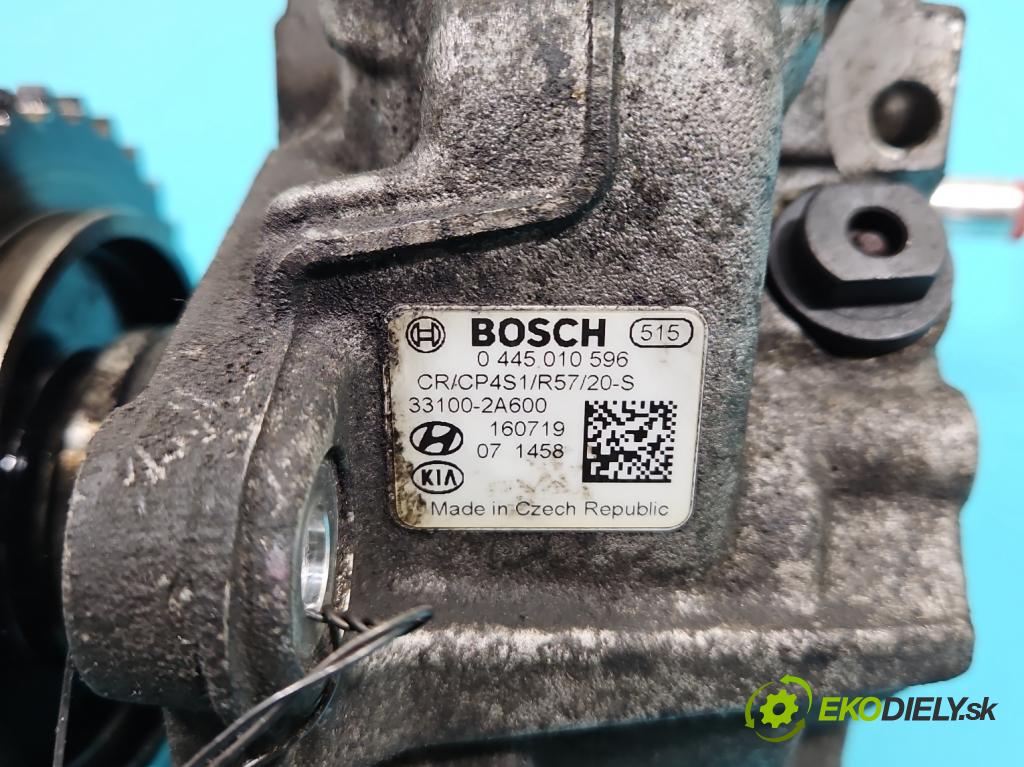 Kia Optima IV 2015-2020 1.7 crdi 141 HP automatic 104 kW 1685 cm3 5- čerpadlo vstrekovacia 0445010596 (Vstrekovacie čerpadlo)