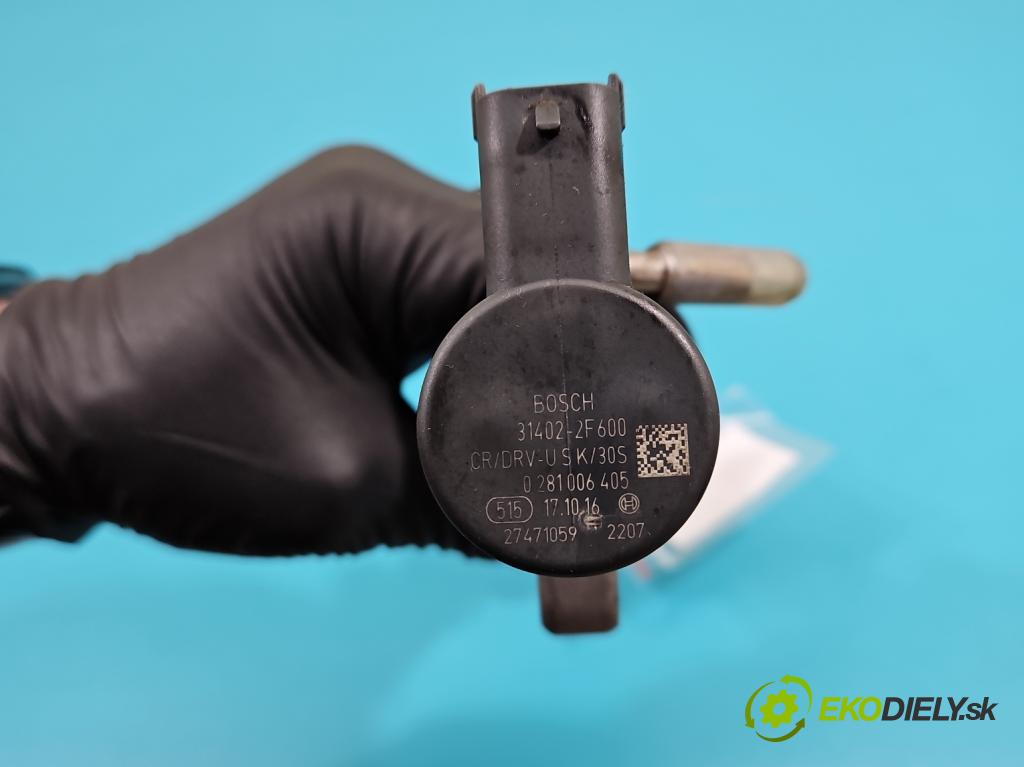 Kia Optima IV 2015-2020 1.7 crdi 141 HP automatic 104 kW 1685 cm3 5- lišta vstrekovacia 0445214351 (Vstrekovacia lišta)