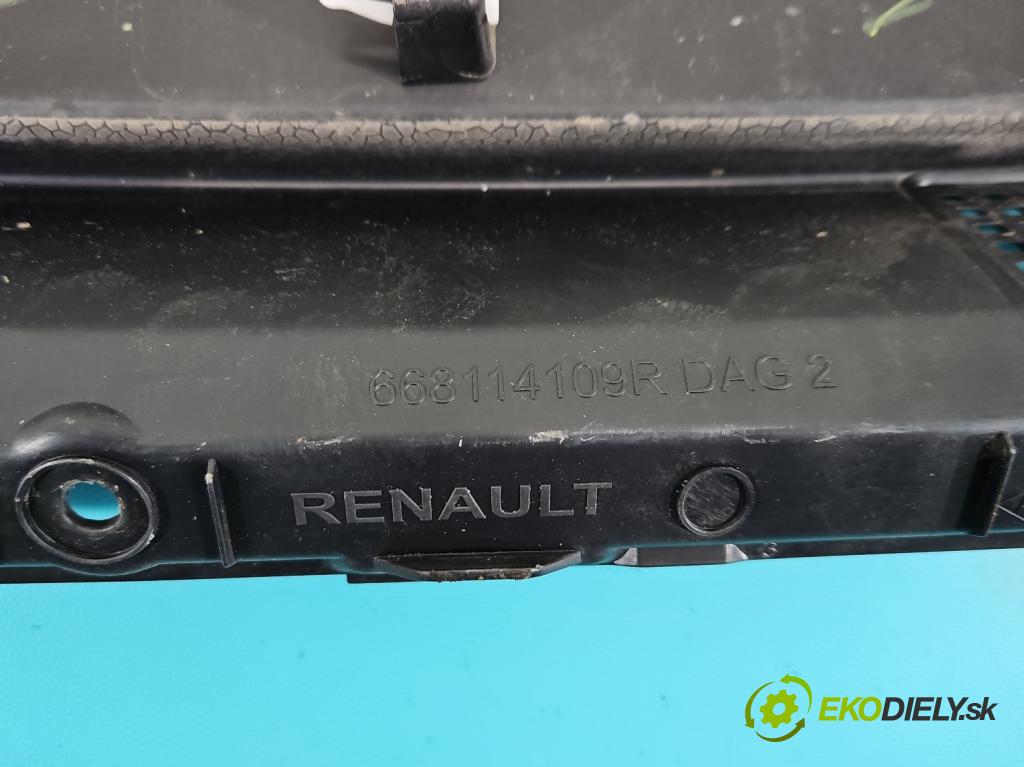 Dacia Sandero III 2020- 1.0 SCe: 91 KM manual 67 kW 999 cm3 5- torpédo 668114109R (Torpédo (plast pod čelným sklom))