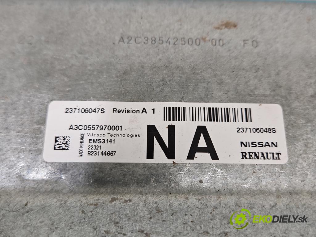Dacia Sandero III 2020- 1.0 SCe: 91 KM manual 67 kW 999 cm3 5- riadiaca jednotka motora 237106048S