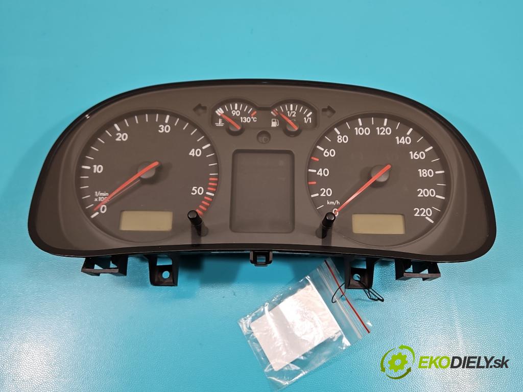 Vw Golf IV 1997-2003 1.9 tdi 90 HP manual 66 kW 1896 cm3 5- prístrojovka/ budíky 1J0920805E (Prístrojová doska, displej)