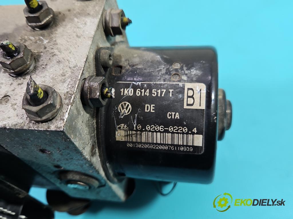 Skoda Octavia II 2004-2013 1.9 tdi (BKC) 105 HP manual 77 kW 1896 cm3 5- čerpadlo abs 1K0614517T (Pumpa ABS)