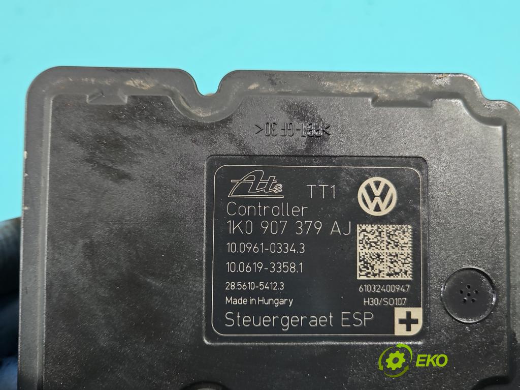 Vw Golf VI 2008-2013 1.6 tdi 105 HP manual 77 kW 1598 cm3 5- čerpadlo abs 1K0907379AJ (Pumpa ABS)