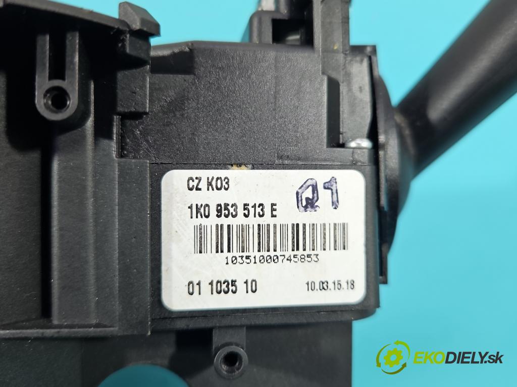 Vw Golf VI 2008-2013 1.6 tdi 105 HP manual 77 kW 1598 cm3 5- prepínač komplex: 1K0953519J (Prepínacie páčky pod volantom)