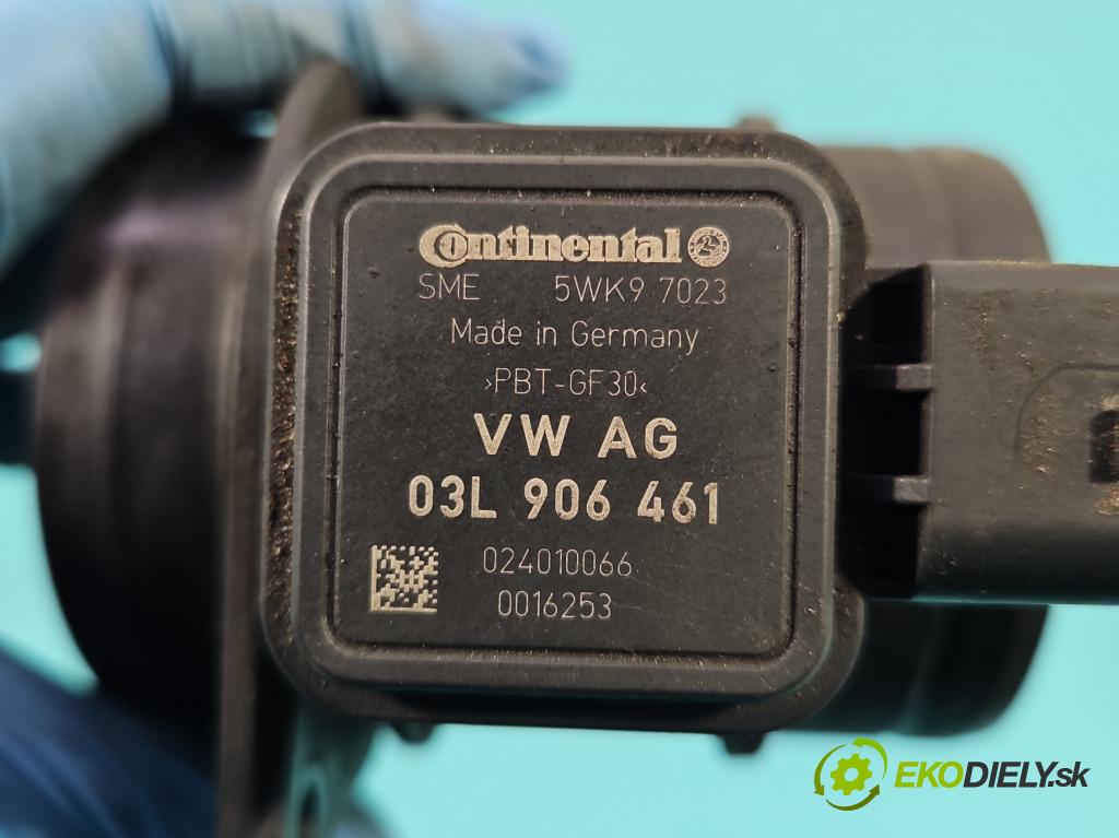 Vw Golf VI 2008-2013 1.6 tdi 105 HP manual 77 kW 1598 cm3 5- průtokoměr: 5WK97023 (Váha vzduchu)