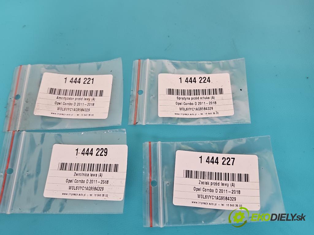 Opel Combo D 2011-2018 1.3 cdti 90 hp manual 66 kW 1251 cm3 5- náboj levé  (Náboje)