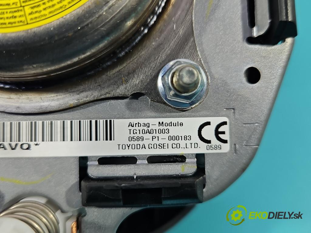 Toyota Avensis III T27 2009-2018 2.0 D4D 143 HP manual 105 kW 1995 cm3 5- airbag vzduch: Řidiči: 3J0S03515AVQ (Airbag)