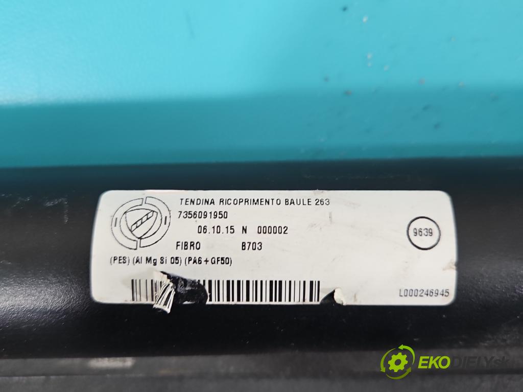 Opel Combo D 2011-2018 1.3 cdti 90 HP manual 66 kW 1251 cm3 5- roleta 7356091950 (Roleta kufra)