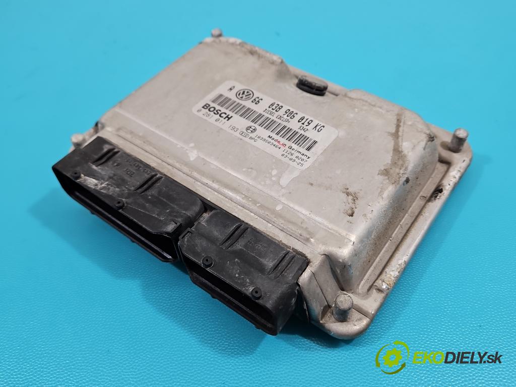 Seat Toledo II 1998-2004 1.9 tdi 150 HP manual 110 kW 1896 cm3 4- riadiaca jednotka motora 038906019KG